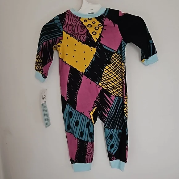 Disney Nightmare Before Christmas Blanket Sleeper with Cap - Picture 2 of 6